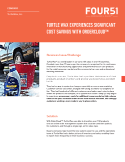 turtle wax experiences significant cost savings with