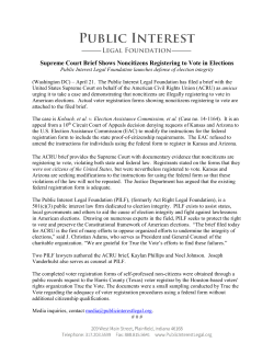 Supreme Court Brief Shows Noncitizens Registering to Vote in