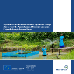 Aquaculture without borders: Most significant change stories from