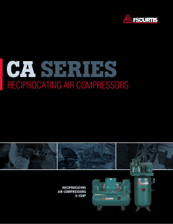 CA Series - Pumps and Service