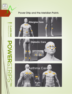 Power Strip and the Meridian Points