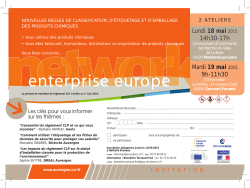 enterprise europe - CCI Puy de DÃ´me