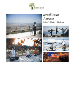 Israeli Yoga Journey
