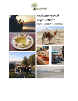Neshama:Israel Yoga Retreat