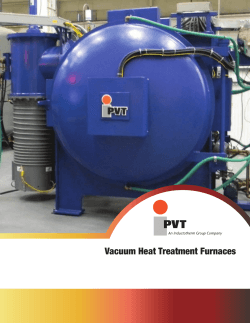 Vacuum Heat Treatment Furnaces