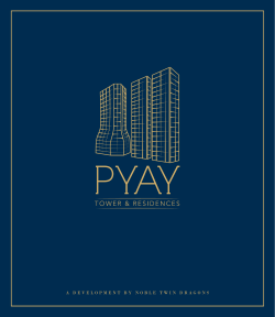 Pyay Tower Marketing Booklet