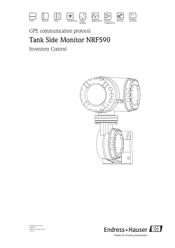 Tank Side Monitor NRF590