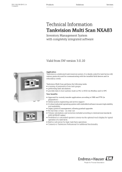 Tankvision Multi Scan NXA83