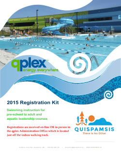 2015 Registration Kit - qplex