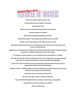 Please Join Quantum Sports Center for the Annual Festival of