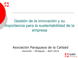 InnovaciÃ³n â Paraguay â 2015-04-27