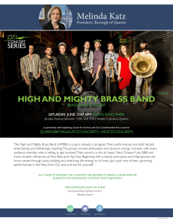 HIGH AND MIGHTY BRASS BAND
