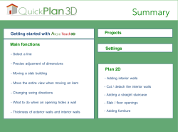 Double Tap - QuickPlan 3D