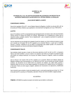 Acuerdo 010 OCAD Departamental