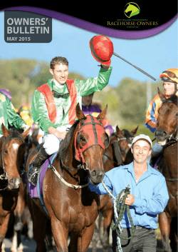 to - New Zealand Thoroughbred RACEHORSE OWNERS