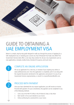 guide to obtaining a uae employment visa
