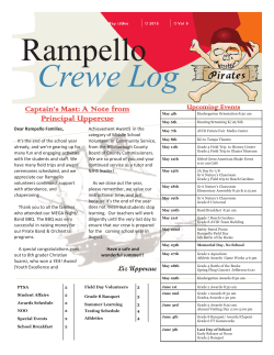 Rampello Newsletter