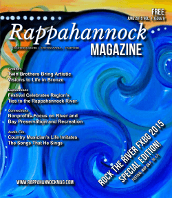 2 Rappahannock Magazine June 2015 Vol. 1, Issue 9