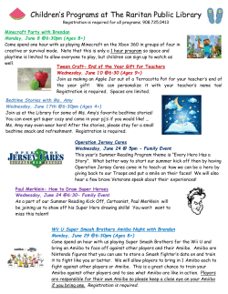 Childrens June Newsletter 2015