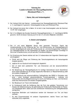 LV Satzung Stand 18.04.2015