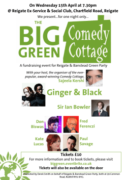 Ginger & Black - Reigate & Banstead Green Party