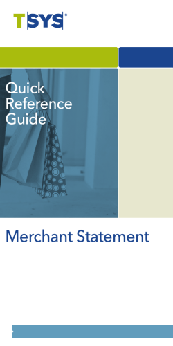 How to Read Your Merchant Statement