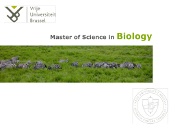 Master of Science in Biology: Herpetology
