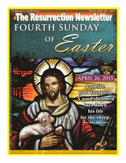 April 26, 2015 - Resurrection Catholic Church