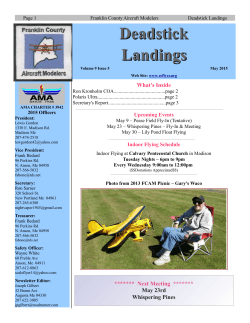 2015.05 Deadstick Landings - Franklin County Aircraft Modelers