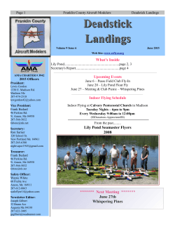 Deadstick Landings 2015.06 - Franklin County Aircraft Modelers