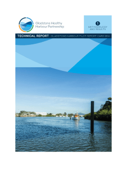 Technical Report - Gladstone Healthy Harbour Partnership