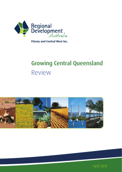 Growing Central Queensland Review April 2015