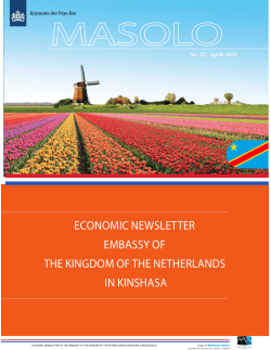 economic newsletter embassy of the kingdom of the netherlands in