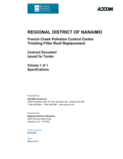 FCPCC Trickling Filter Roof Replacement Contract Document