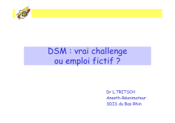 5- DSM challenge ou emploi fictif