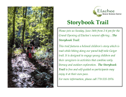Elachee Storybook Trail
