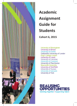 Academic Assignment Guide for Students