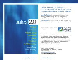Sales 2.0 outside the United States