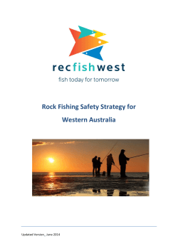 Rock Fishing Safety Strategy for Western Australia