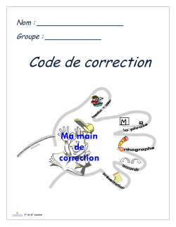 Code de correction