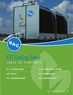 FXT Cooling Tower