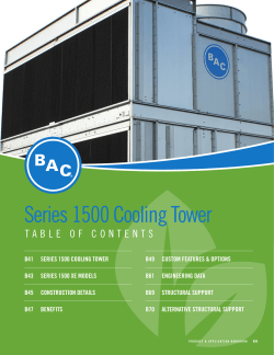 BAC Series 1500 Product Catalog