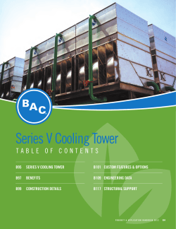 Series V Cooling Tower