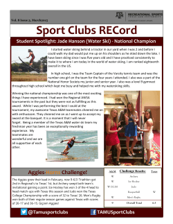 Sport Clubs RECord