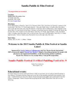 Sandia Paddle & Film Festival Sandia Paddle Festival 11