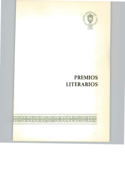 Anales 1956-1962: Premios literarios