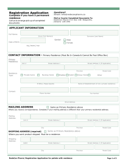 Registration Application