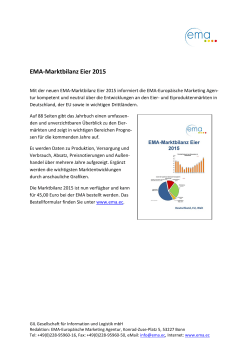 EMA-Marktbilanz Eier 2015