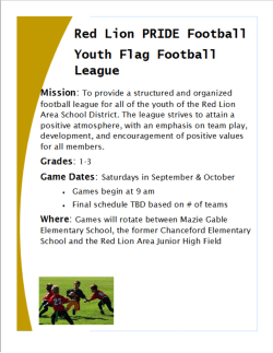 Youth Flag Football Information Packet