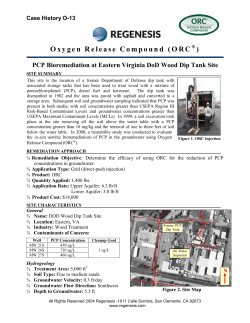 Oxygen Release Compound (ORC )